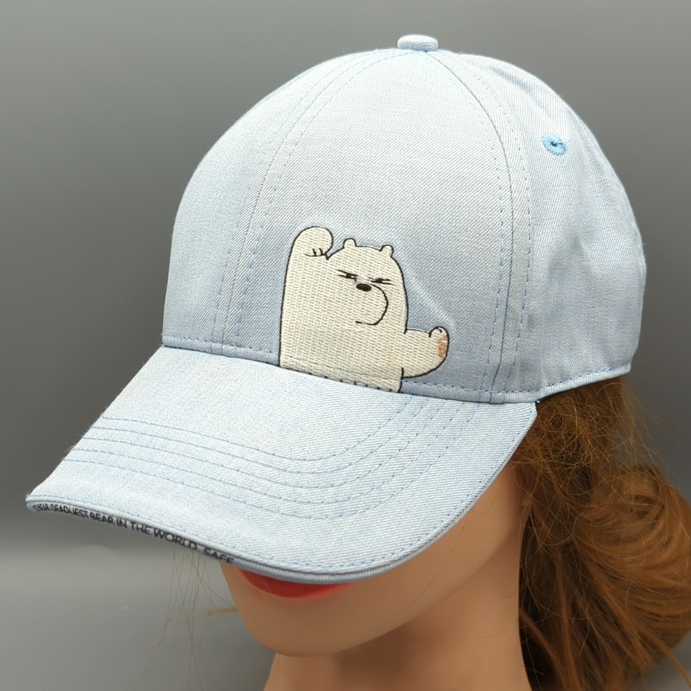Penshoppe x We Bare Bears Cartoon Network Hat Cap Strapback Size Small
